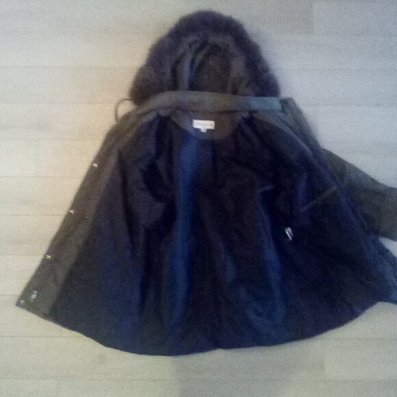 Pendleton Parka with Real Fox Fur Hood Trim Women's Size L? - Picture 11 of 11